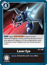 Laser Eye (ST5-15 C) [Starter Deck 05: Machine Black]