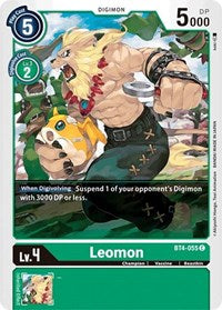 Leomon (BT4-055 C) [Great Legend]