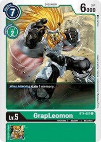 GrapLeomon (BT4-057 C) [Great Legend]