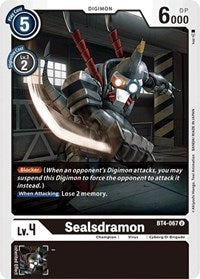 Sealsdramon (BT4-067 U) [Great Legend]