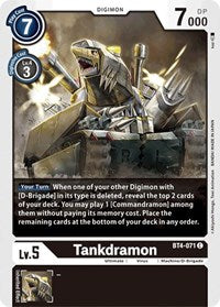 Tankdramon (BT4-071 C) [Great Legend]