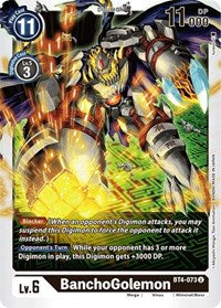 BanchoGolemon (BT4-073 U) [Great Legend]