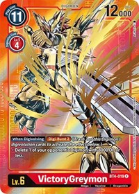 VictoryGreymon (Alternate Art) (BT4-019 R) [Great Legend]