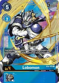 Lobomon (Alternate Art) (BT4-025 U) [Great Legend]