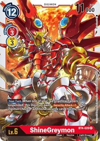 ShineGreymon (BT4-020 R) [Great Legend]