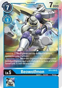 Beowolfmon (BT4-030 SR) [Great Legend]
