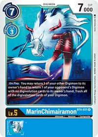 MarinChimairamon (BT4-031 R) [Great Legend]