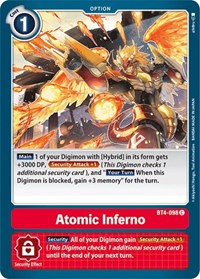 Atomic Inferno (BT4-098 C) [Great Legend]