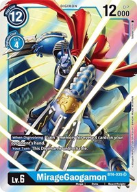 MirageGaogamon (BT4-035 SR) [Great Legend]
