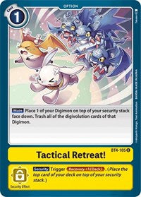 Tactical Retreat! (BT4-105 U) [Great Legend]
