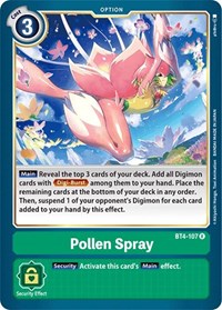 Pollen Spray (BT4-107 R) [Great Legend]
