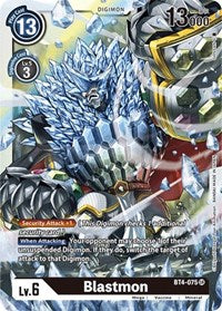 Blastmon (BT4-075 SR) [Great Legend]