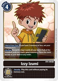 Izzy Izumi (BT4-096 R) [Great Legend]