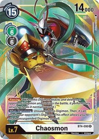 Chaosmon (Alternate Art) (BT4-090 R) [Great Legend]