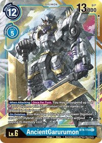AncientGarurumon (Alternate Art) (BT4-114 SEC) [Great Legend]