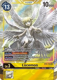 Lucemon (Alternate Art) (BT4-115 SEC) [Great Legend]