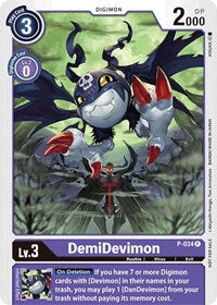 DemiDevimon - P-034 (P-034 P) [Digimon Promotion Cards]