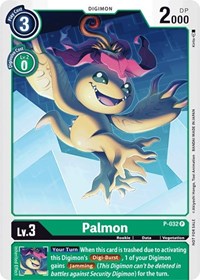 Palmon - P-032 (P-032 P) [Digimon Promotion Cards]