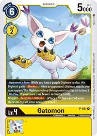 Gatomon - P-031 (P-031 P) [Digimon Promotion Cards]