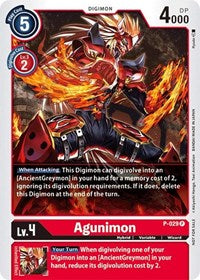 Agunimon - P-029 (P-029 P) [Digimon Promotion Cards]