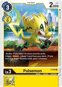 Pulsemon - P-028 (P-028 P) [Digimon Promotion Cards]