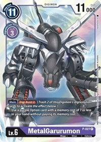 MetalGarurumon - P-027 (P-027 P) [Digimon Promotion Cards]