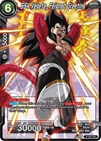 SS4 Vegeta, Feigned Greeting (P-307) [Promotion Cards]