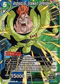 Android 16, Stalwart Defender (Winner Stamped) (P-310) [Tournament Promotion Cards]