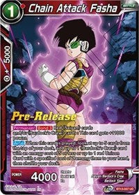 Chain Attack Fasha (BT13-007) [Supreme Rivalry Pre-Release Cards]