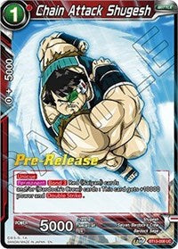 Chain Attack Shugesh (BT13-008) [Supreme Rivalry Pre-Release Cards]