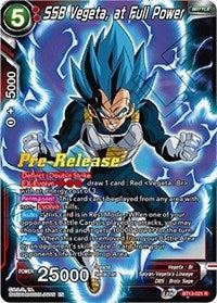 SSB Vegeta, at Full Power (BT13-021) [Supreme Rivalry Pre-Release Cards]