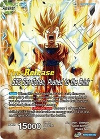 Son Gohan // SS2 Son Gohan, Pushed to the Brink (BT13-031) [Supreme Rivalry Pre-Release Cards]