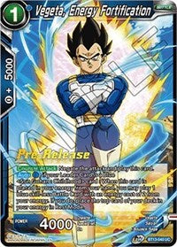 Vegeta, Energy Fortification (BT13-040) [Supreme Rivalry Pre-Release Cards]