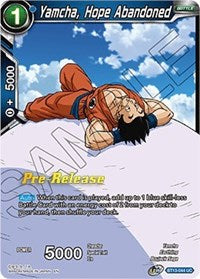 Yamcha, Hope Abandoned (BT13-044) [Supreme Rivalry Pre-Release Cards]