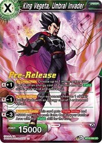 King Vegeta, Umbral Invader (BT13-064) [Supreme Rivalry Pre-Release Cards]