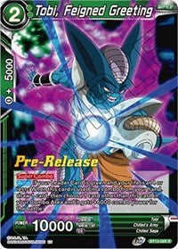 Tobi, Feigned Greeting (BT13-068) [Supreme Rivalry Pre-Release Cards]