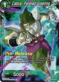 Cabira, Feigned Greeting (BT13-070) [Supreme Rivalry Pre-Release Cards]