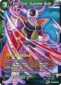 King Cold, Supreme Ruler (BT13-082) [Supreme Rivalry Pre-Release Cards]