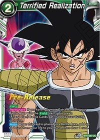 Terrified Realization (BT13-087) [Supreme Rivalry Pre-Release Cards]