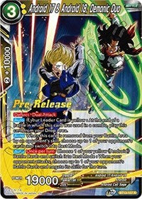 Android 17 & Android 18, Demonic Duo (BT13-107) [Supreme Rivalry Pre-Release Cards]