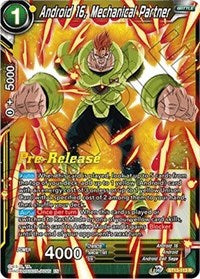 Android 16, Mechanical Partner (BT13-113) [Supreme Rivalry Pre-Release Cards]