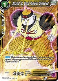 Android 19, Bionic Punisher Unleashed (BT13-114) [Supreme Rivalry Pre-Release Cards]