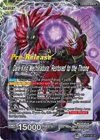 Mechikabura // Dark King Mechikabura, Restored to the Throne (BT13-122) [Supreme Rivalry Pre-Release Cards]