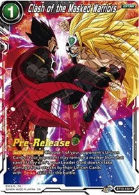 Clash of the Masked Warriors (BT13-150) [Supreme Rivalry Pre-Release Cards]