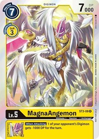 MagnaAngemon - ST3-08 (Great Legend Pre-Release) (ST3-08 R) [Starter Deck 03: Heaven's Yellow]