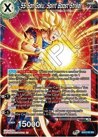 SS Son Goku, Spirit Boost Striker (EX17-01) [Expansion Deck Box Set 17: Saiyan Boost]