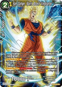 Son Gohan, Spirit Boost Vindicator (EX18-02) [Expansion Deck Box Set 18: Namekian Boost]