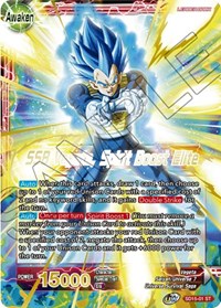 Vegeta // SSB Vegeta, Spirit Boost Elite (SD15-01) [Cross Spirits]