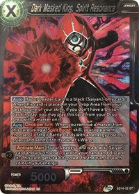 Dark Masked King, Spirit Resonance (SD16-02) [Cross Spirits]
