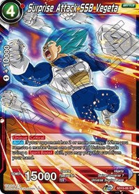 Surprise Attack SSB Vegeta (SD15-05) [Cross Spirits]